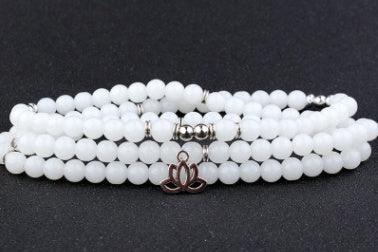 Lotus Life Tree Bracelet - Fashion Wear White jade lotus 2 22