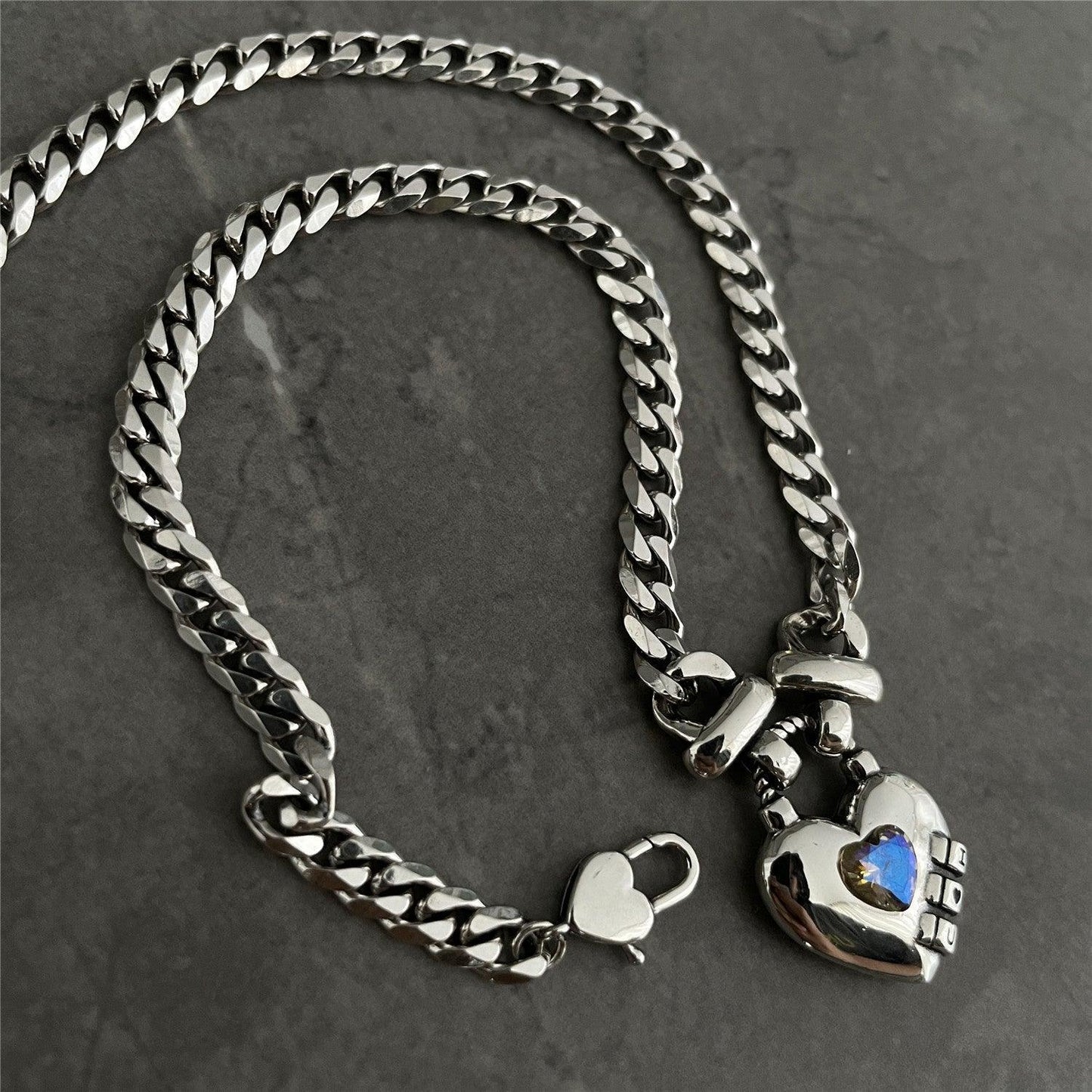 Heart Sweater Necklace | Fashion Jewelry