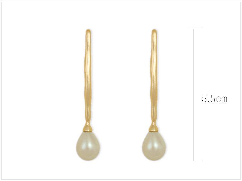 Simple Pearl Earrings | Party Wear