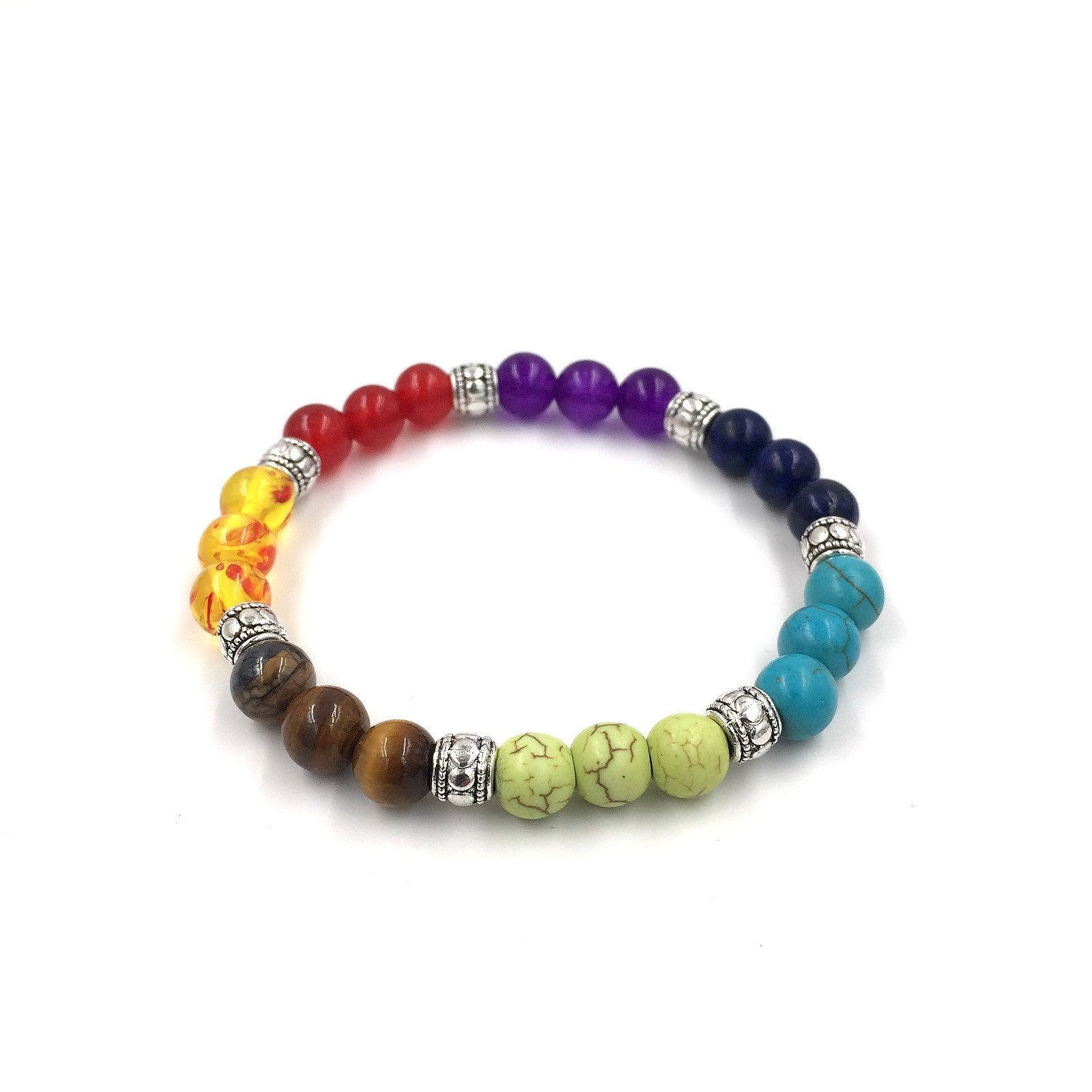 Agate Molten Volcanic Stone Bracelet | Yoga Collection