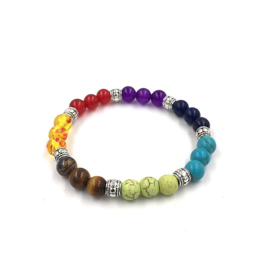 Agate Molten Volcanic Stone Bracelet | Yoga Collection