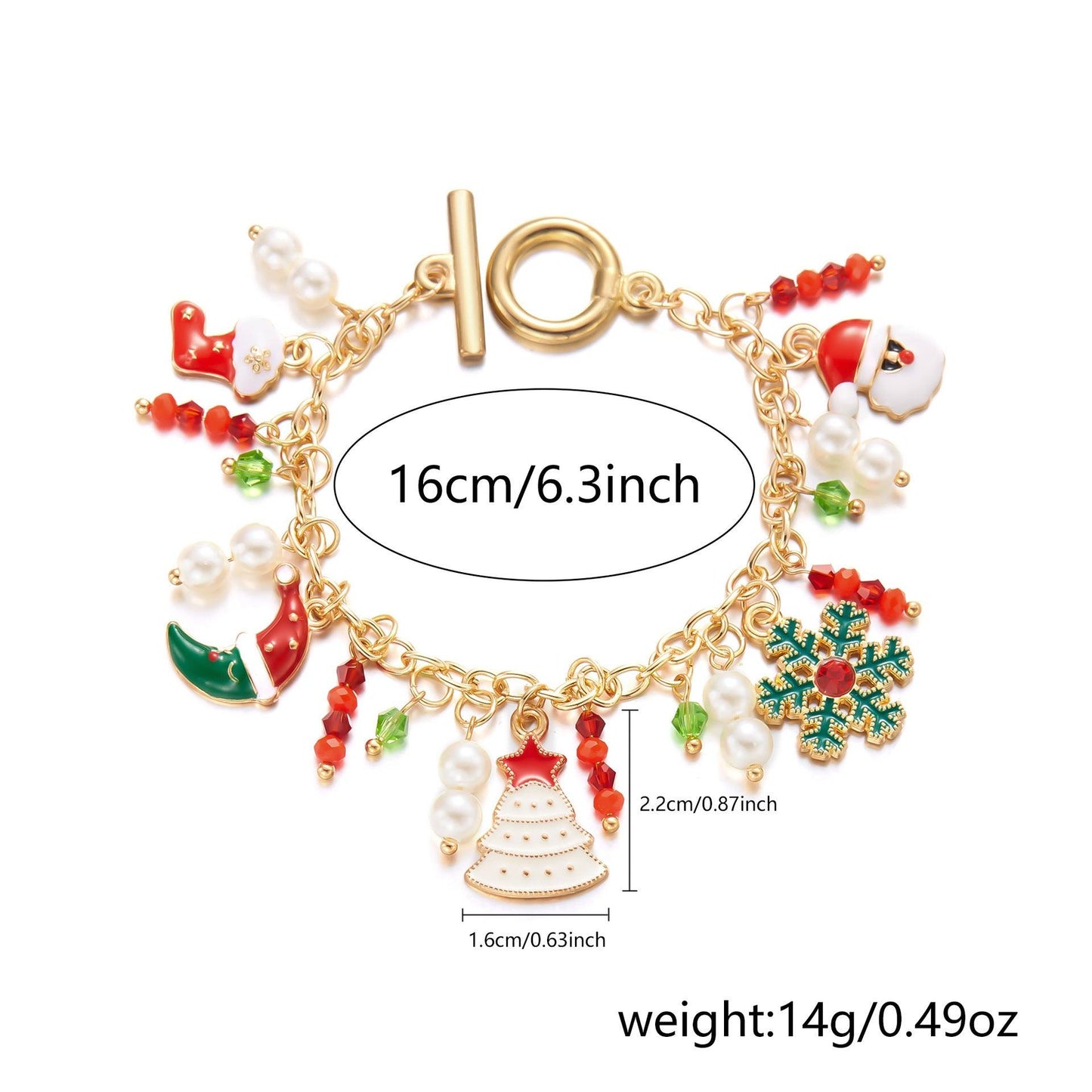 Christmas Tree Bracelet | Festive Wear