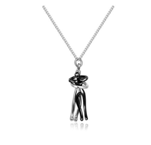 Love Hug Unisex Necklace | Fashion Jewelry White black