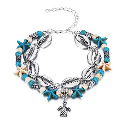 Conch Mizhu Yoga Anklet | Beach Collection 6