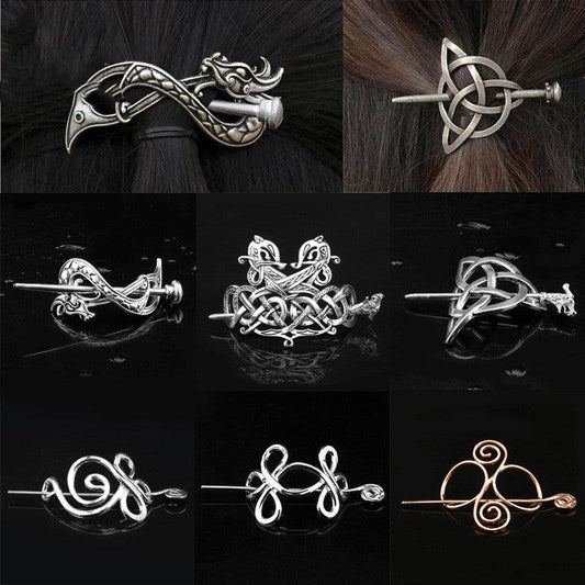Retro Metal Rod Sliding Hairpin | Fashion Collection