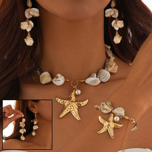 Bohemian Conch Beaded Choker Fashion Jewelry | Beach Wear