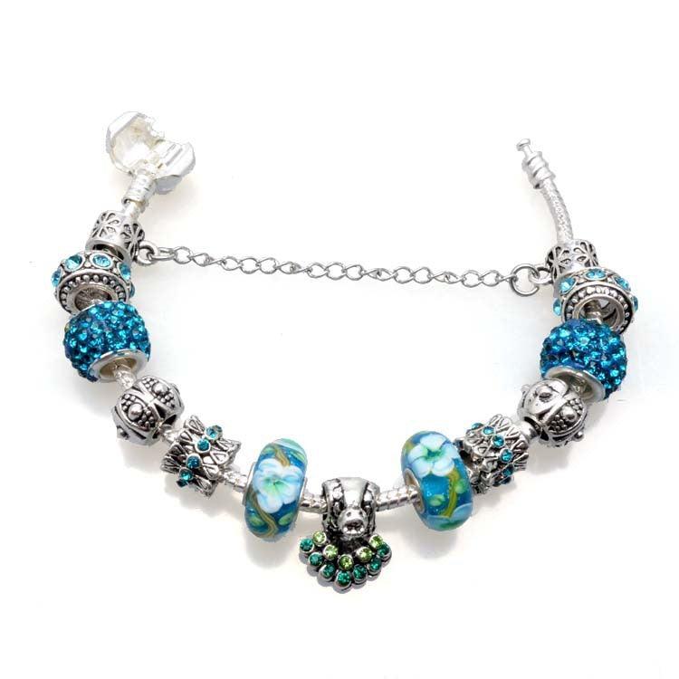 Heart Crown Beads Bracelet | Daily Wear