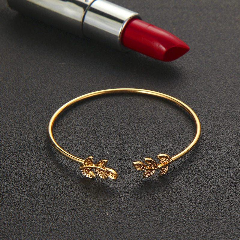 Fashion Bohemia Leaf Knot Hand Cuff Bracelet | Fashion Collection