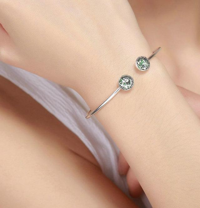 Sterling Silver S925 Life Tree Bracelet | Daily Wear