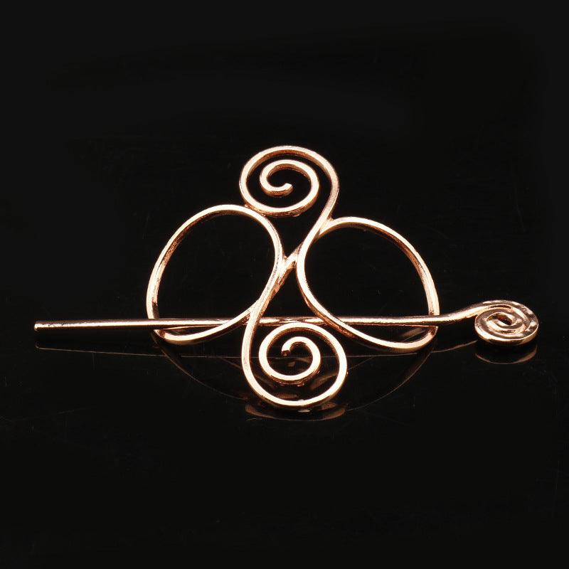 Retro Metal Rod Sliding Hairpin | Fashion Collection D