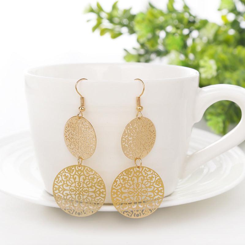 Gold Filled Dangle Earrings - Daily Wear