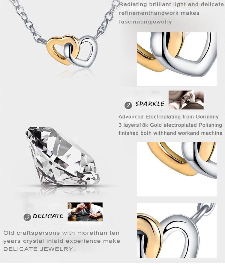 Heart Pendant Daily Wear Necklace | BoldlyBeautifuls