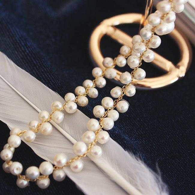 Hand-woven Pearl Necklace | Fashion Wear