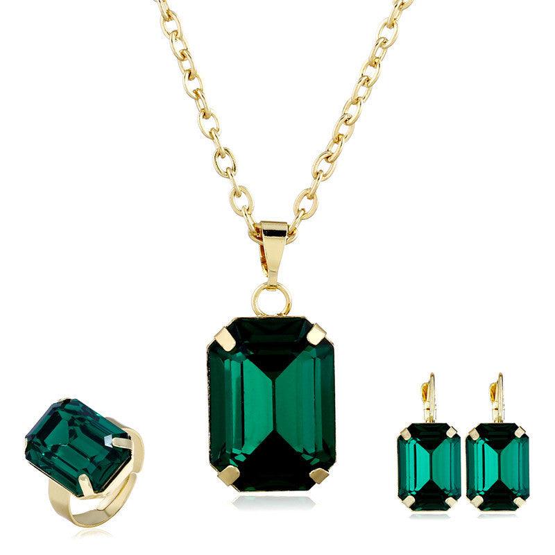 Sparkling Jewelry Set 2025 | Daily Wear Green