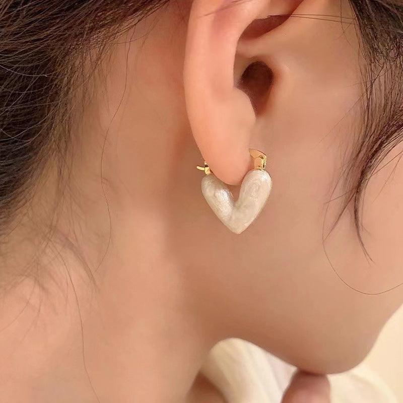 Heart Love Earrings | Daily Wear