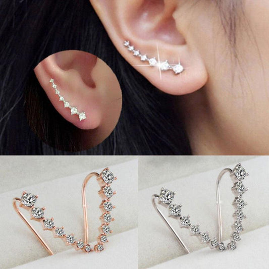 Zircon Ear Hanging Jewelry - Daily Wear