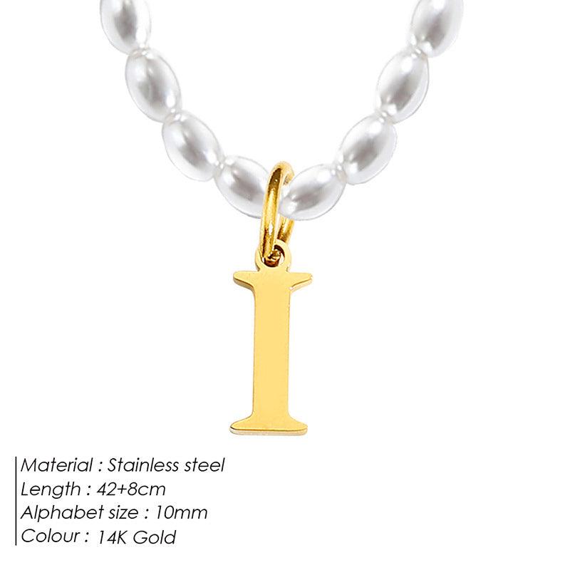 Elegant Alphabet Necklace | Daily Wear 2025 I 14K Gold