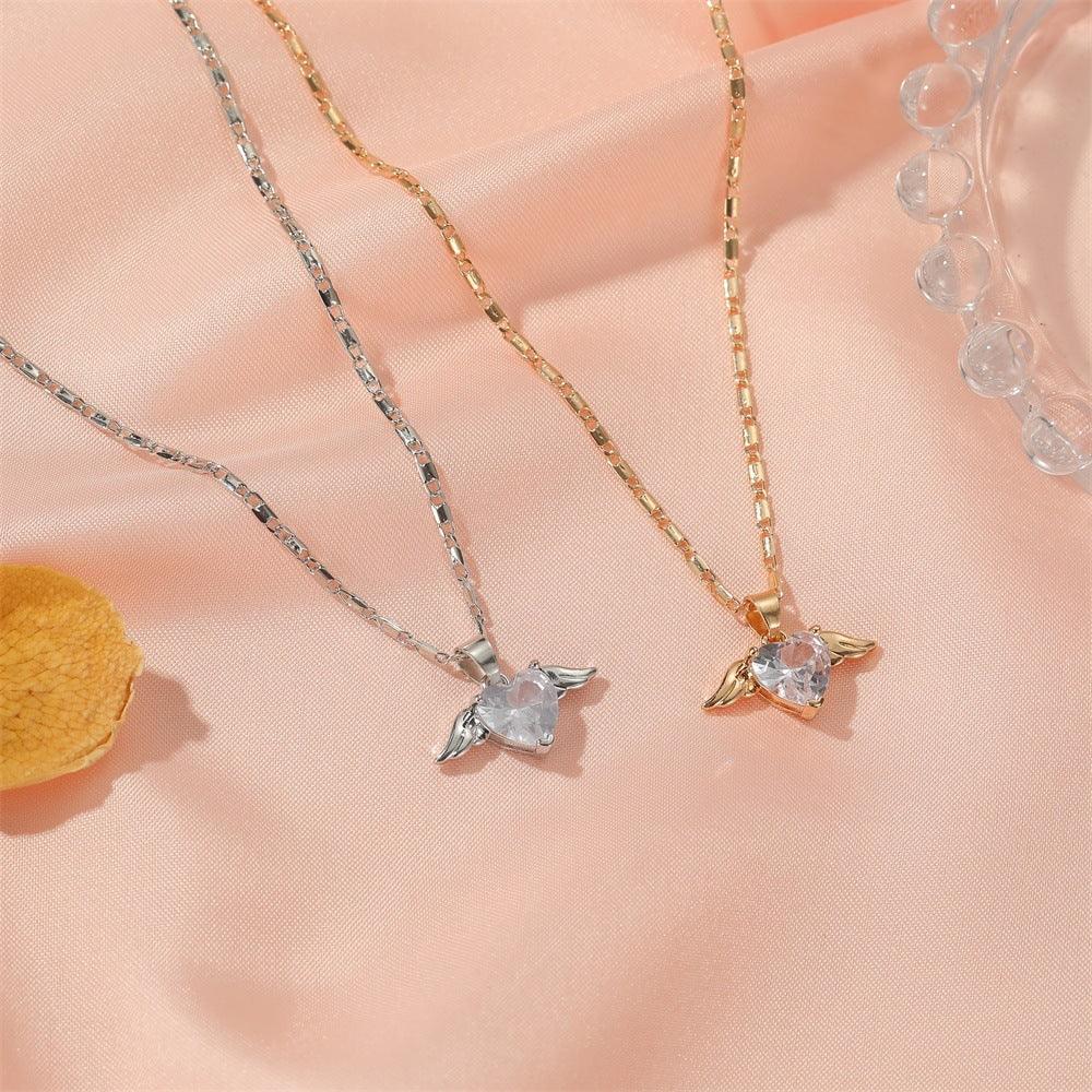 Heart Wings Elegant Necklace | Fashion Wear