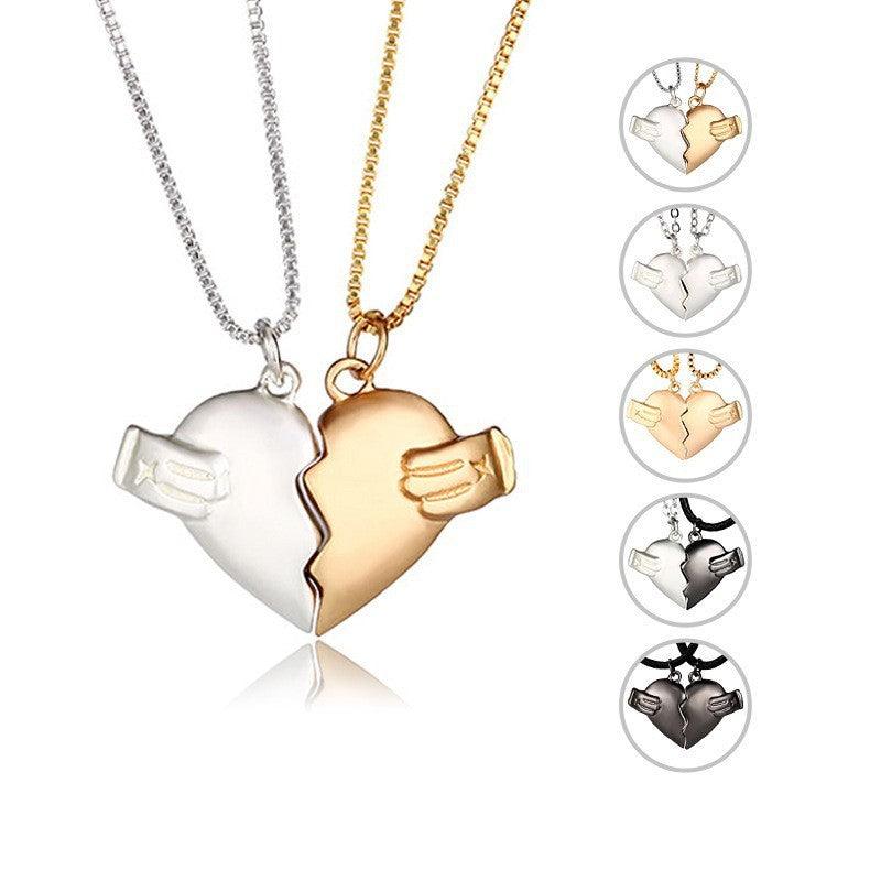 Creative Magnet Love Necklace | Fashion Jewelry