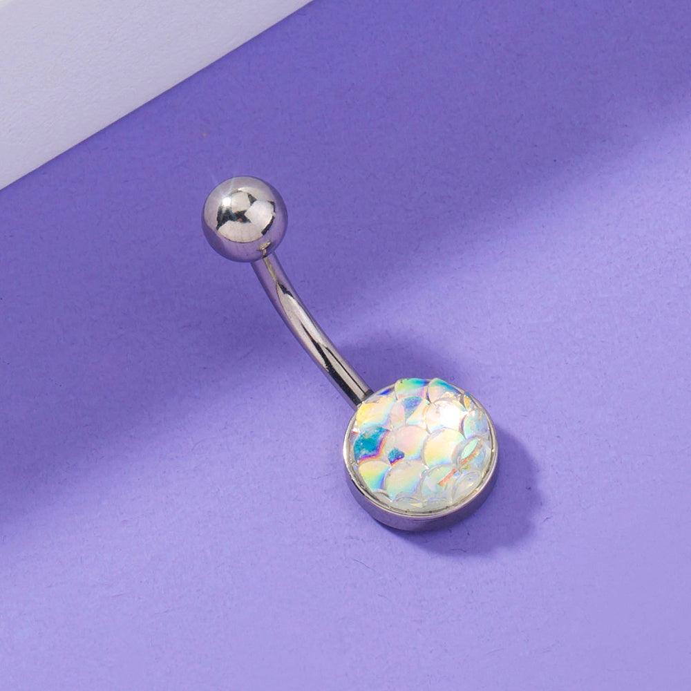 Mermaid Zircon Navel Ring | Fashion Collection