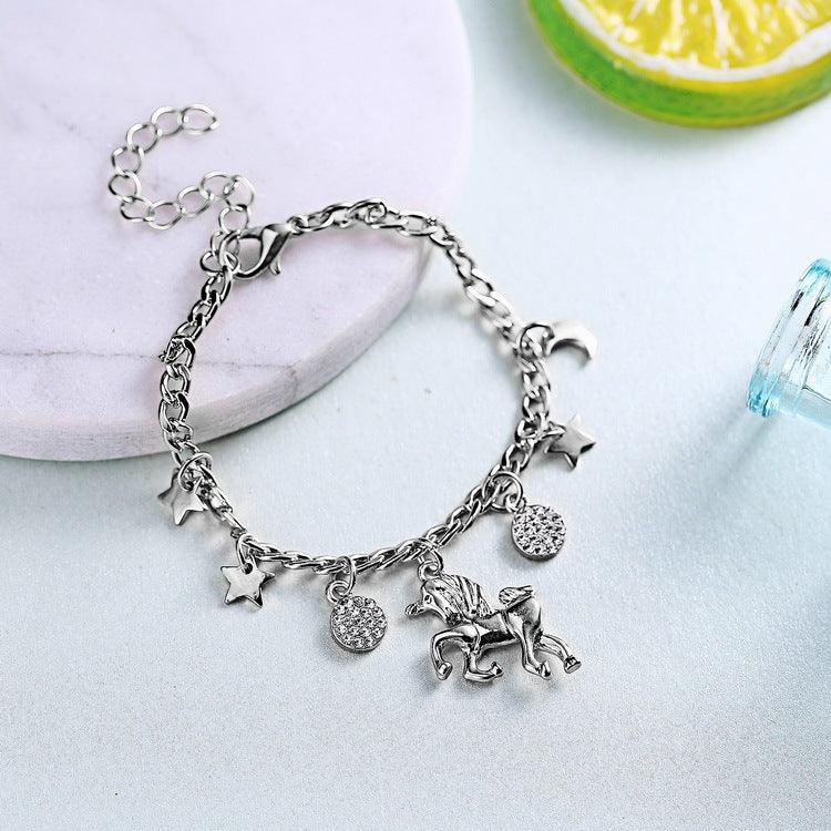 Trendy Gold Unicorn Bracelet | Beach Wear