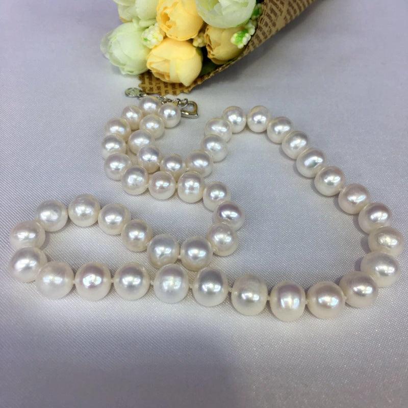 Natural Freshwater Pearl Necklace | Party Wear