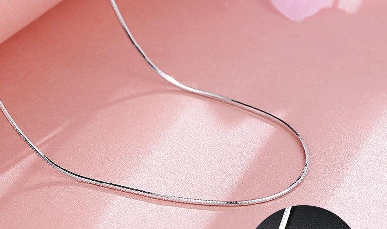 S925 Sterling Silver Necklace | Elegant Daily Jewelry 8style