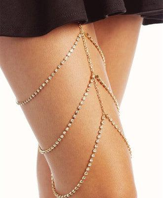Multi-layered Leg Chains | Beach Wear Gold
