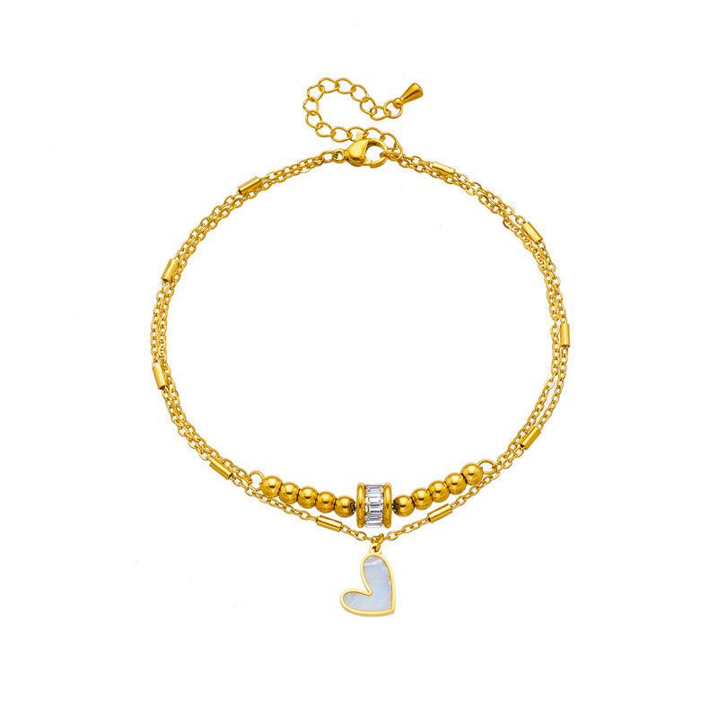Double Layer Boho Bracelet Anklet | Beach Collection