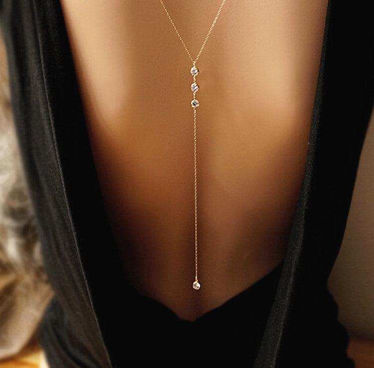 Elegant Crystal Necklace | Party Wear