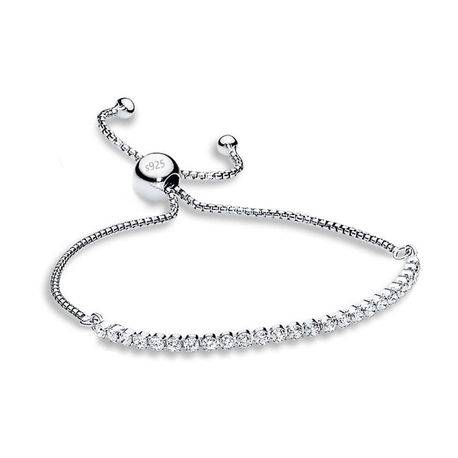 Elegant 925 Sterling Silver Star Shining Bracelet | Daily Wear