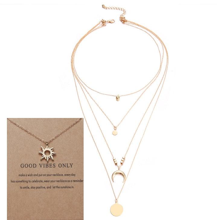 Multi-layer Bohemian Jewelry | Fashion Jewelry Sun bundle