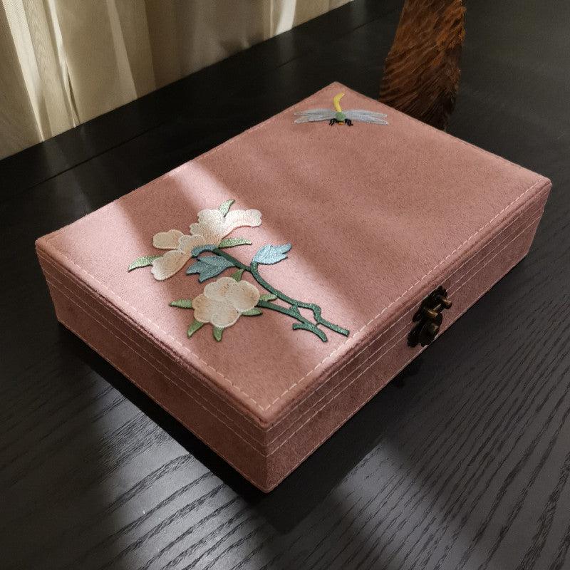 Flannel Jewelry Box | Daily Collection Pink