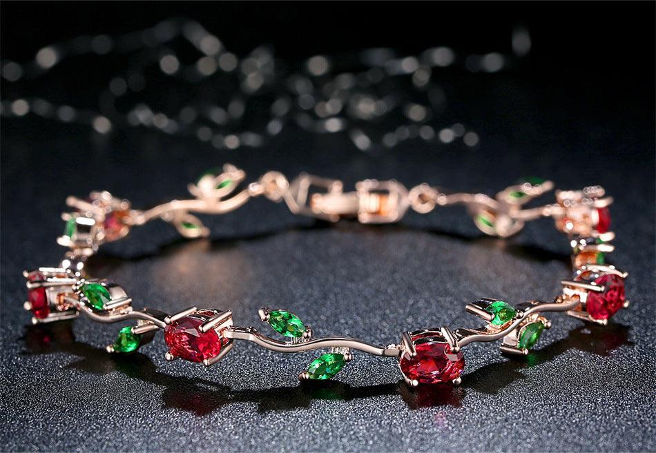 Plated Crystal Women Bracelet | Daily Wear