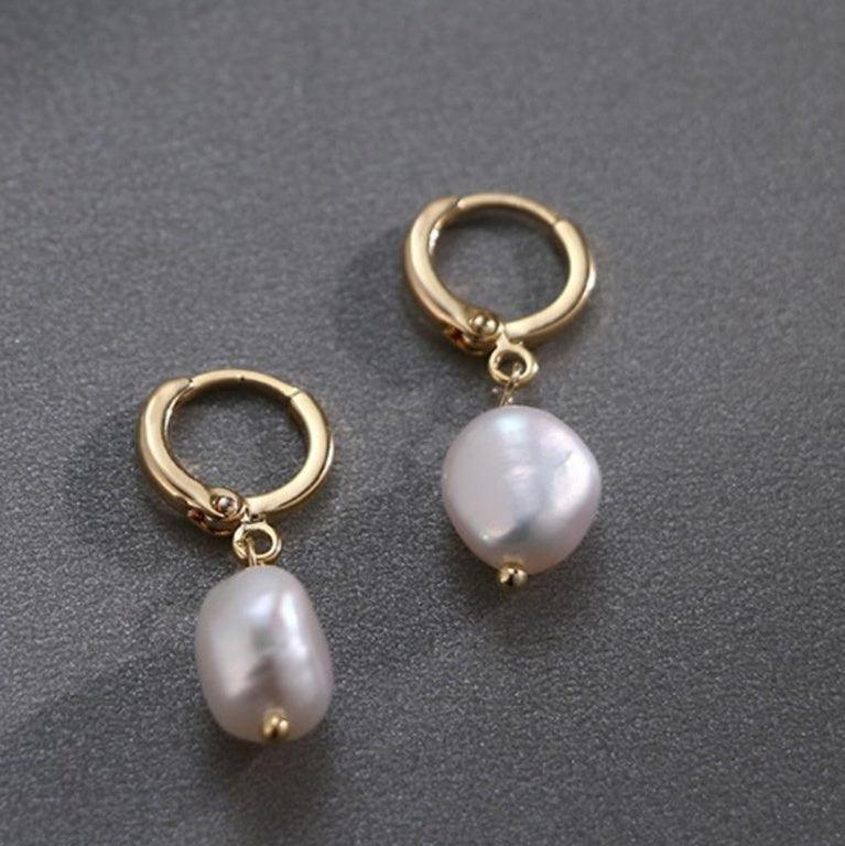 Elegant Pearl Earrings | Daily Wear