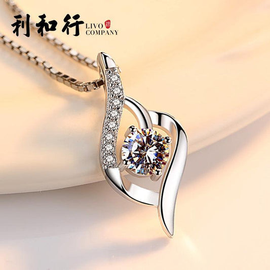 Silver Necklace Pendant | Fashion Jewelry Transparent