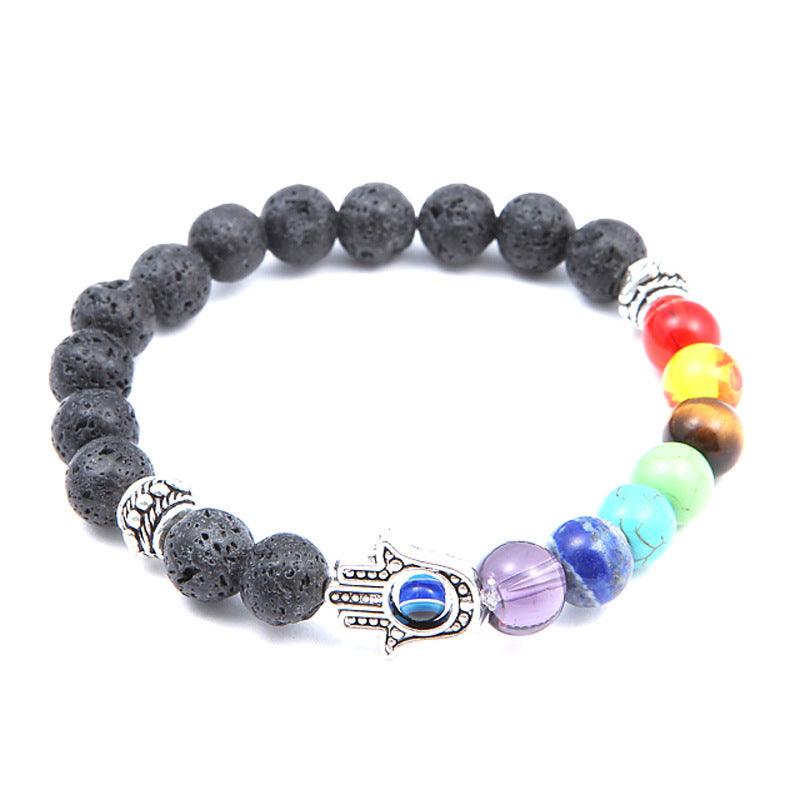 Volcanic Rocks Energy Yoga Bracelet | Daily Wear