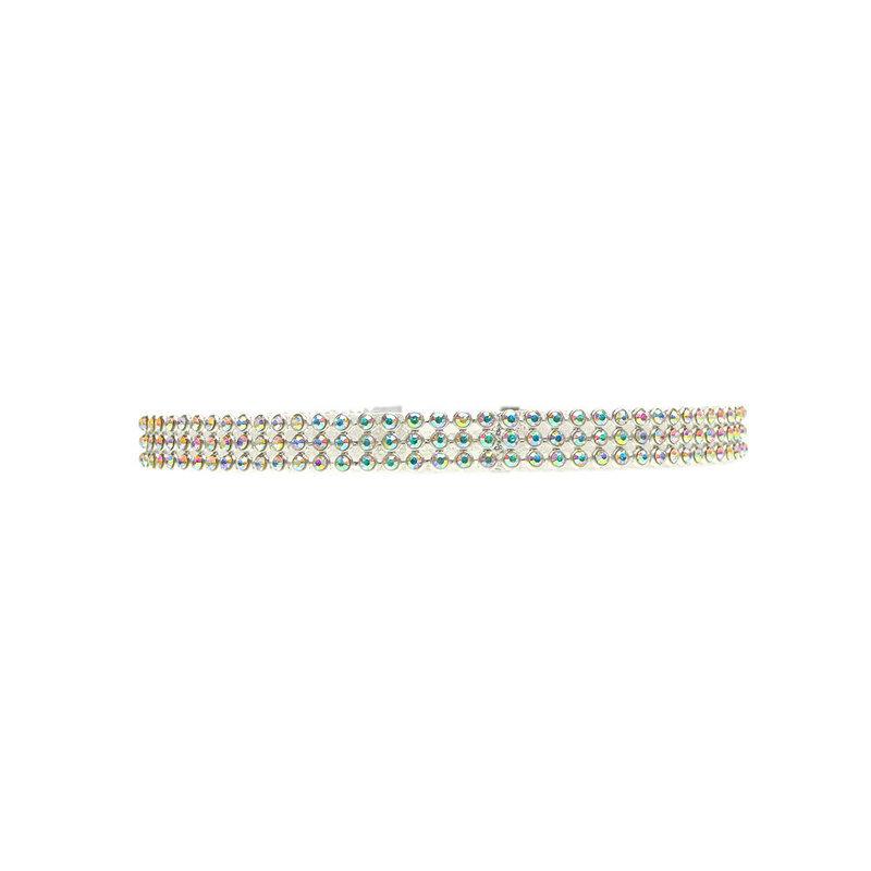 Fashion Women Full Crystal Rhinestone Choker Necklace Wedding Jewelry