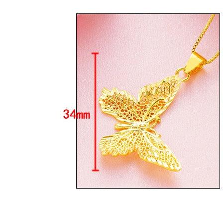 Butterfly Pendant Necklace | Daily Wear