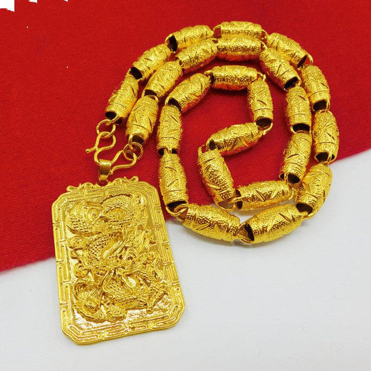 Dragon Pendant & Chain - Tarot Reader's Charm