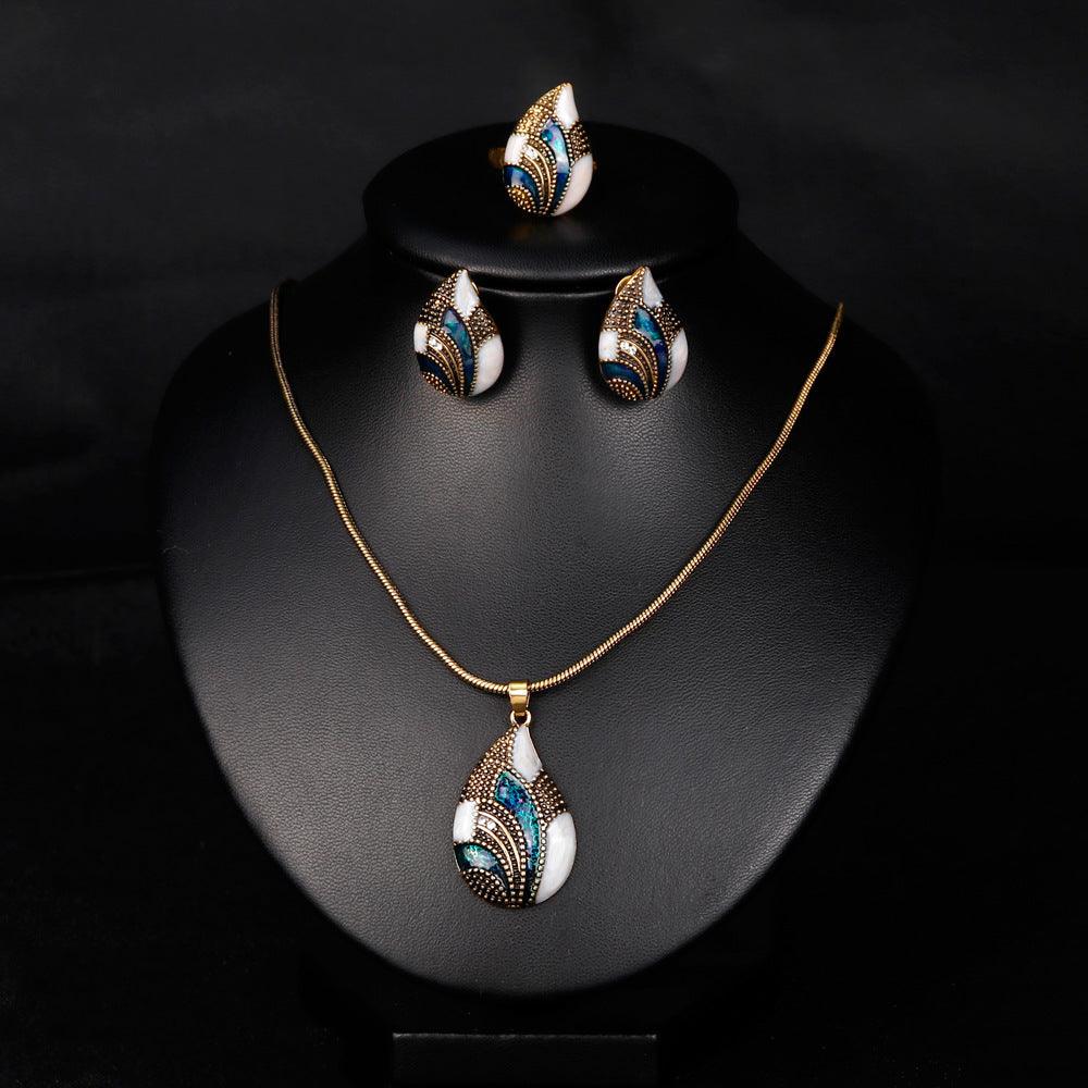 Dazzling Water Drop Jewelry Set