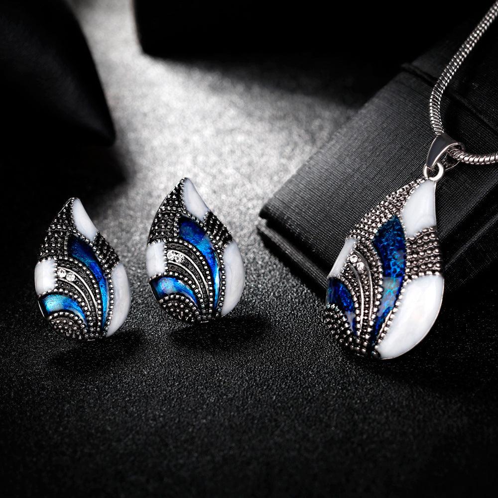Dazzling Water Drop Jewelry Set