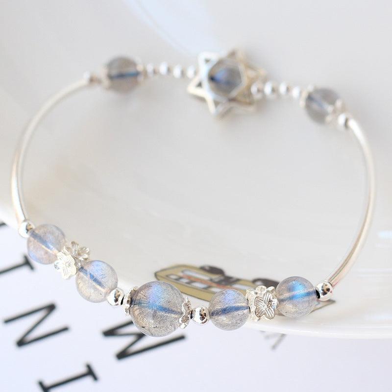 Handmade Moonlight Stone Bracelet - Daily Wear