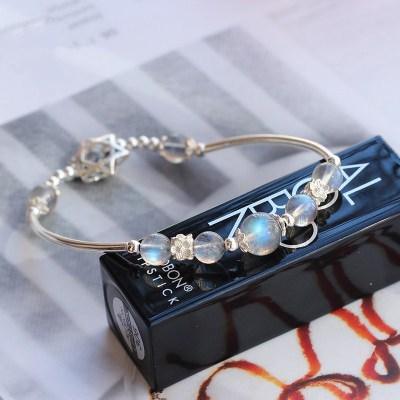 Handmade Moonlight Stone Bracelet - Daily Wear