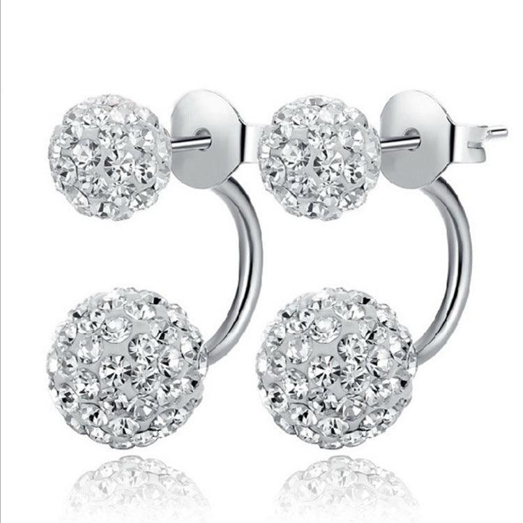 Sparkling Rhinestone Earrings | 2025 Silver 6mm10mm