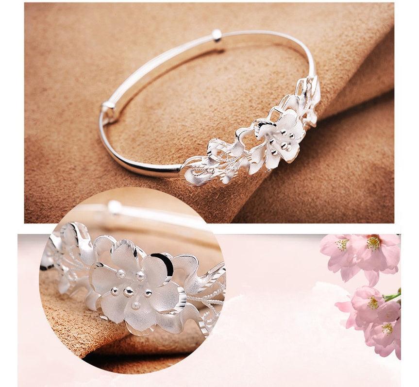 Vibrant Bauhinia Adjustable Bracelet | Daily Wear