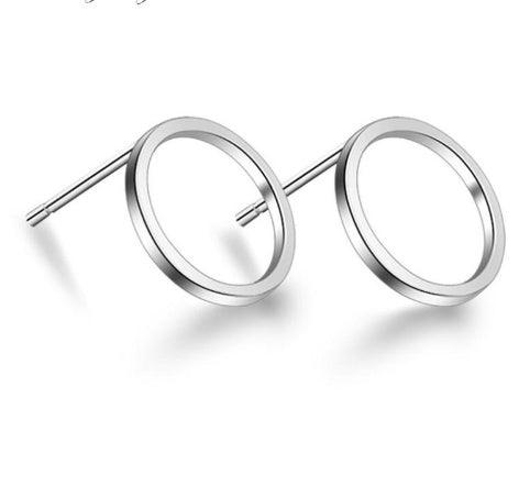 Minimalist Stud Earrings | Daily Wear Round
