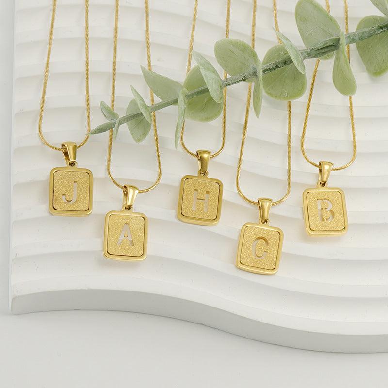 Alphabet Necklace Collection 2025