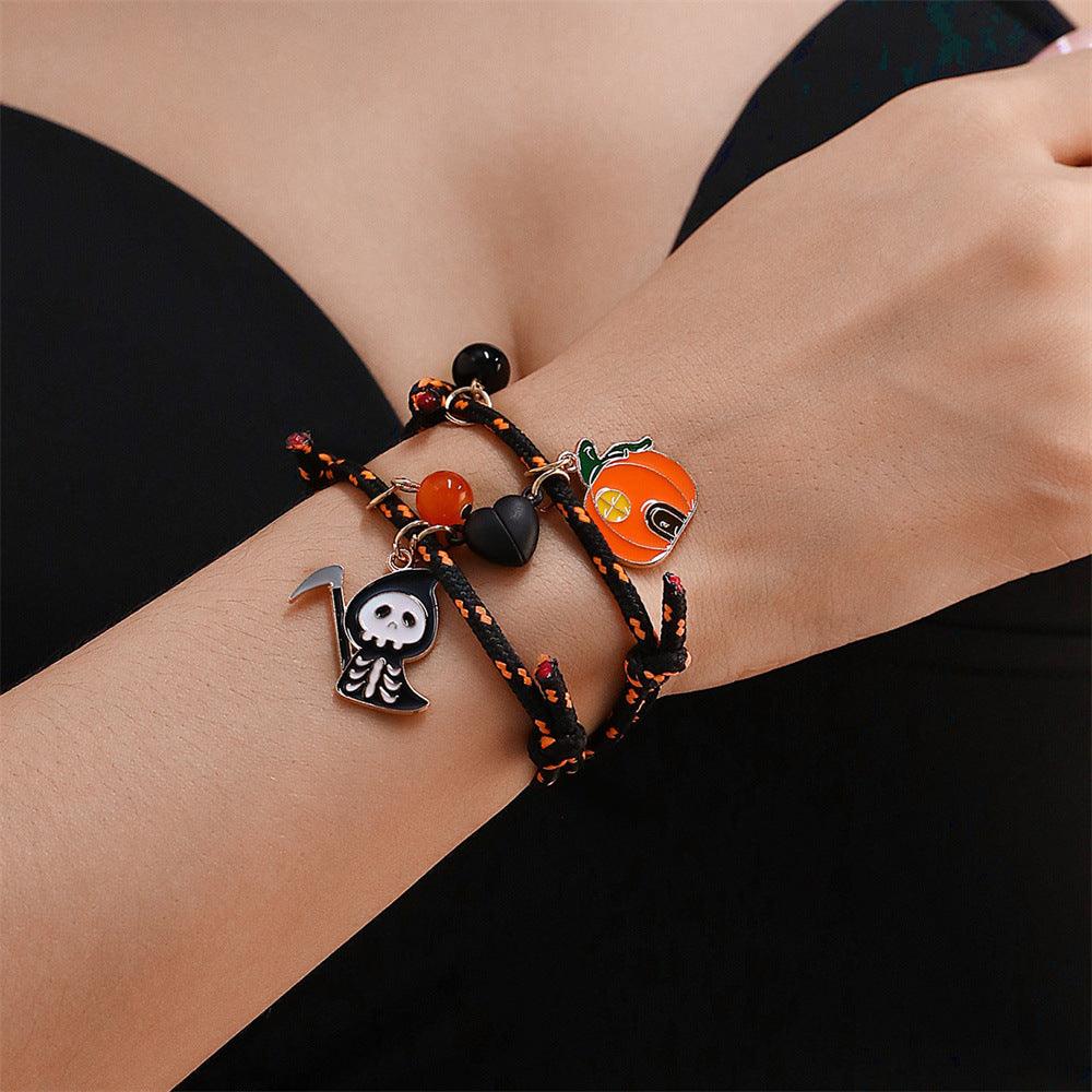 Halloween Pumpkin Ghost Bracelet | Halloween Collection