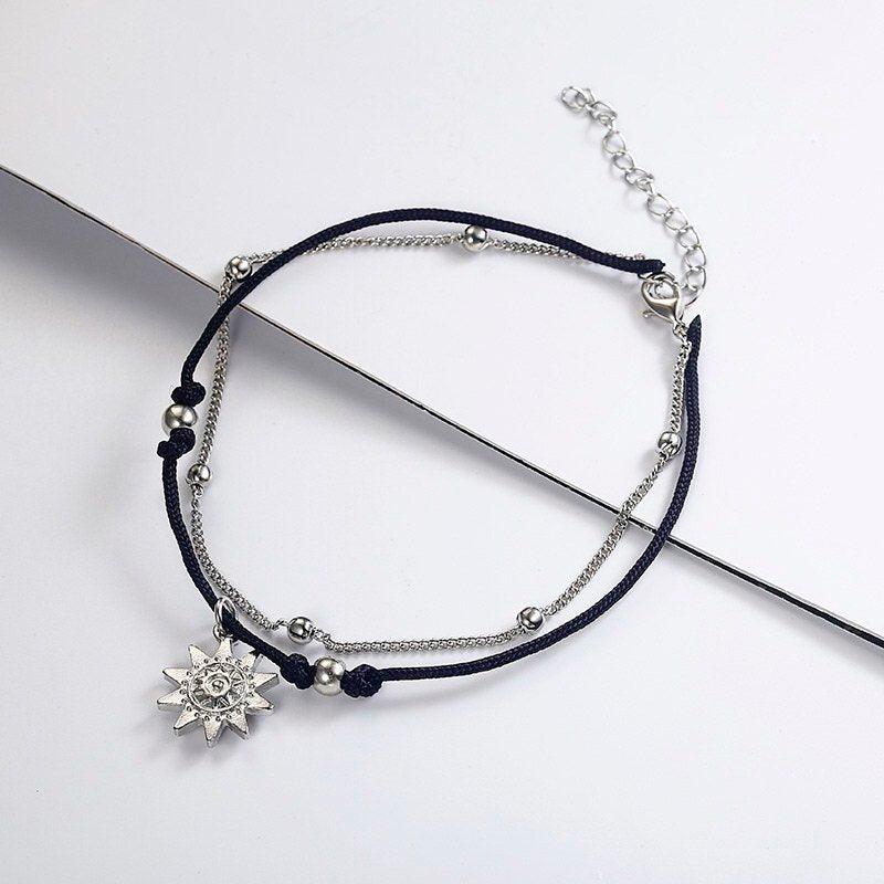 Beach Pearl Stretch Anklet | Beach Collection